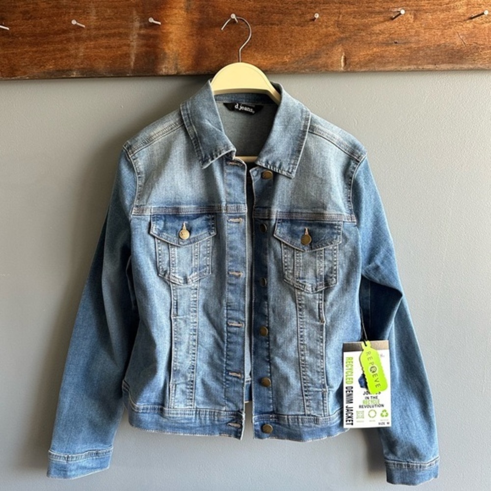 D.Jeans ♻️ Medium Stone Denim Jacket
